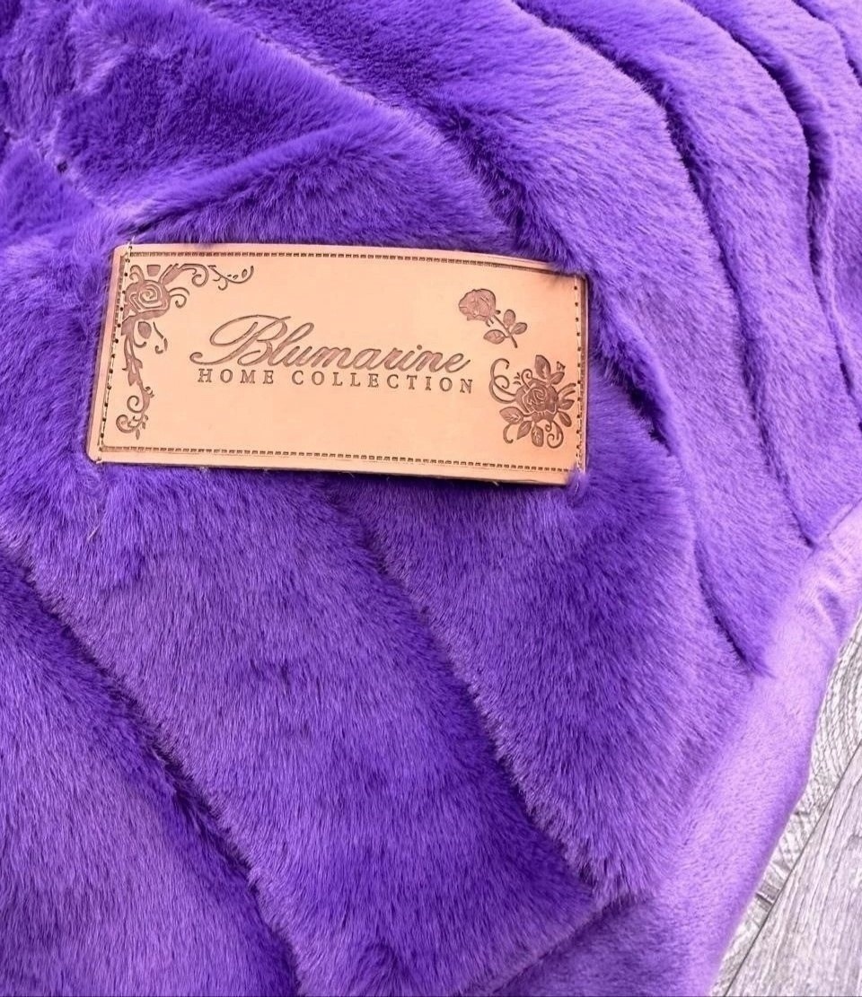 плед blumarine,меховой плед,плед плюшевый двусторонний,плед,покрывало плед