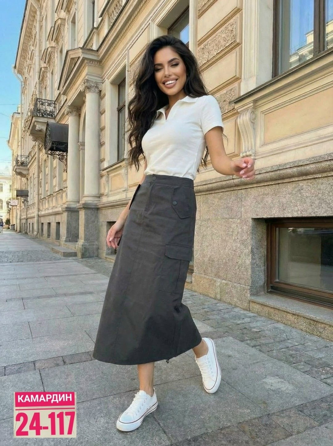 юбка,женская юбка,юбка карго,юбка с карманами,прямая юбка
