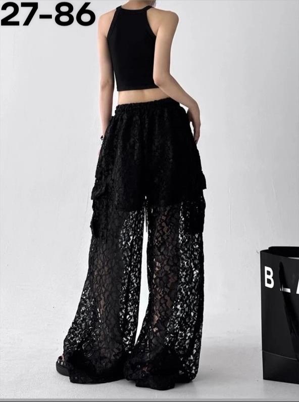 брюки из кружева,кружевные брюки,брюки с кружевом,брюки кружевные прозрачные гипюровые,кружевные штаны