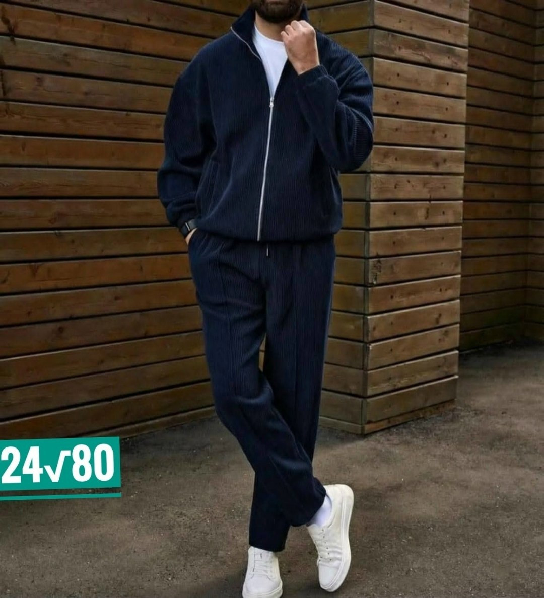 мужской спортивный костюм из вельвета,спортивный костюм мужской модный из микровельвета черного цвета,мужской вельветовый спортивный костюм,костюм спортивный мужской,вельветовый костюм мужской