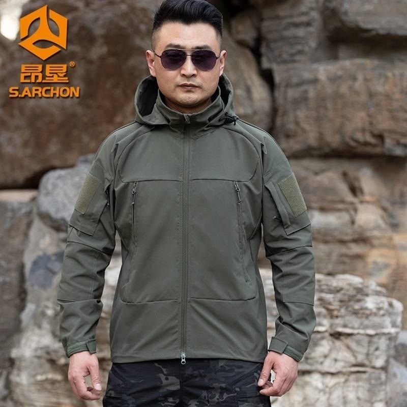 куртка тактическая s.archon,мужская тактическая куртка,тактическая куртка,куртка мужская тактическая в стиле милитари,куртка мужская тактическая с капюшоном