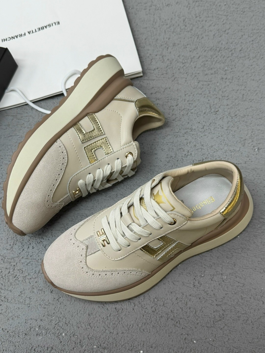 ,женские кроссовки,hogan кроссовки,комбинированные кроссовки, женская