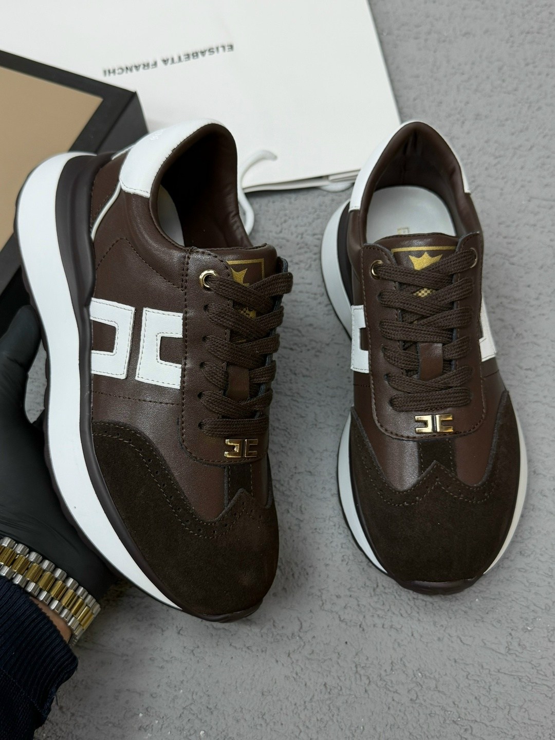 ,женские кроссовки,hogan кроссовки,комбинированные кроссовки, женская