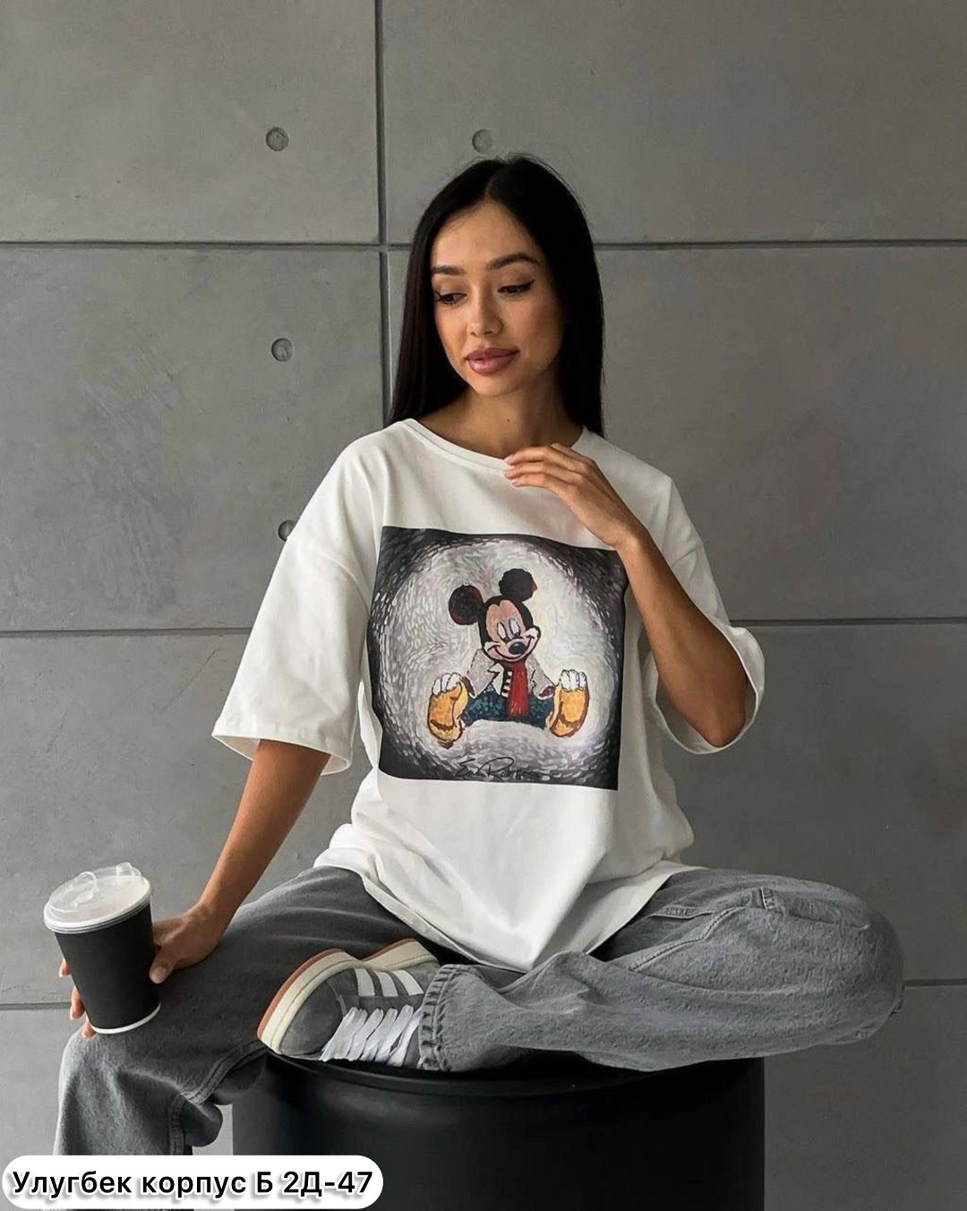 женская базовая футболка оверсайз,футболка оверсайз белая vlechenie,женская оверсайз футболка,футболка белая,футболка оверсайз