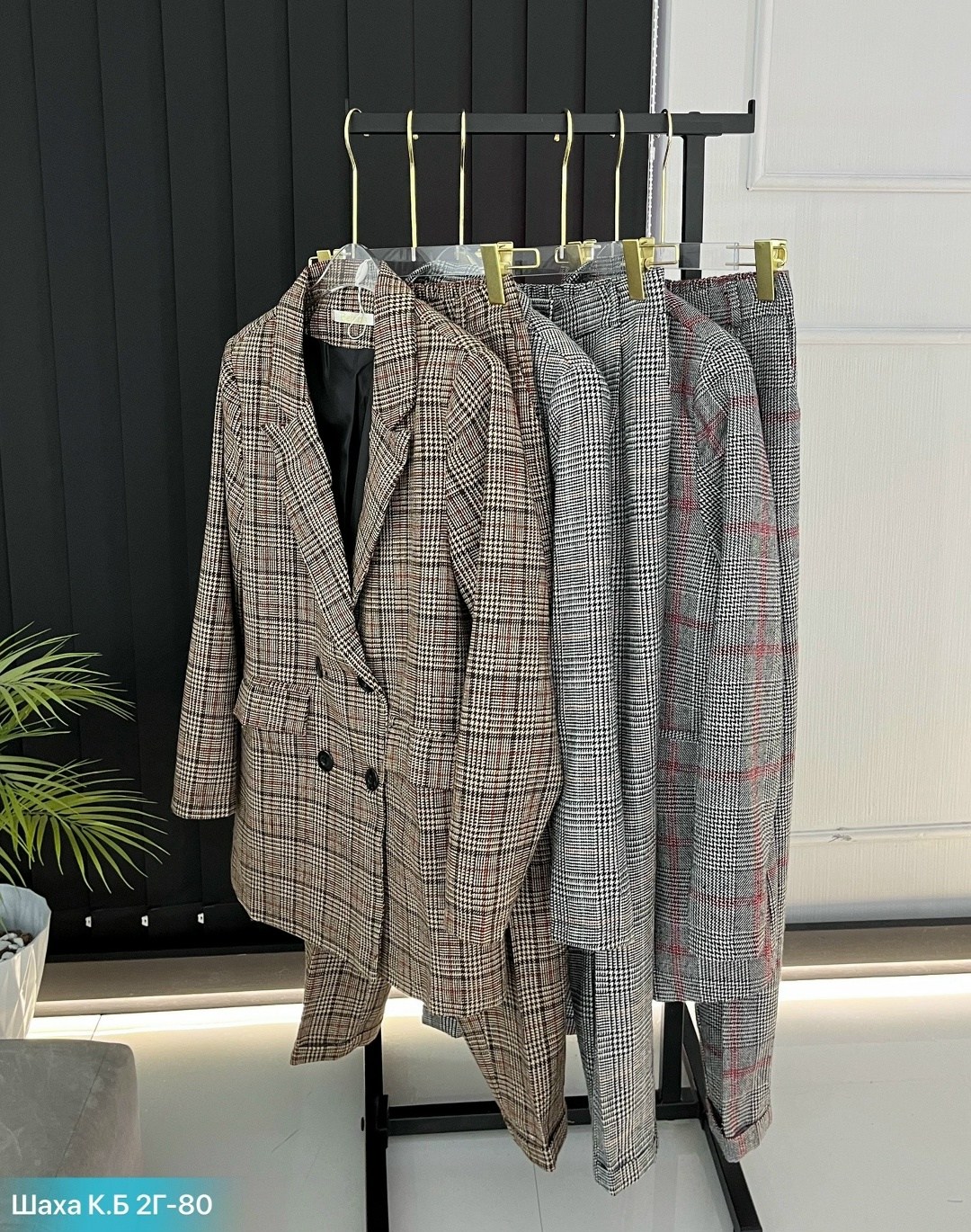 женский костюм,брючные костюмы женские,повседневный костюм,брючный костюм женский в клетку,женский костюм двойка