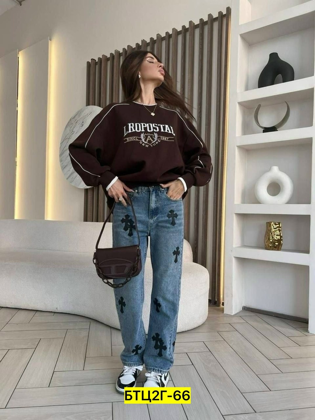 свитшот женская,свитшот оверсайз с вышивкой assertive,оверсайз свитшот,кофта женская,свитшот и толстовка