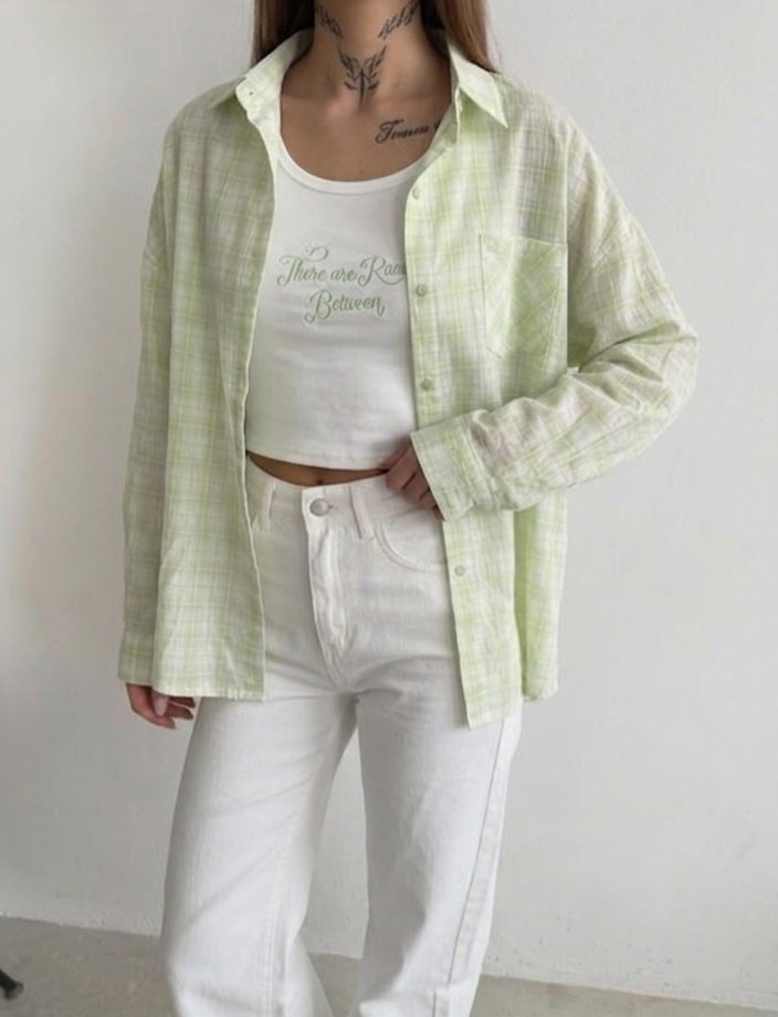 женская рубашка в клетку,рубашка в клетку,рубашка в клетку оверсайз хлопок,рубашка фланелевая в клетку оверсайз,женская клетчатая рубашка из полиэстера