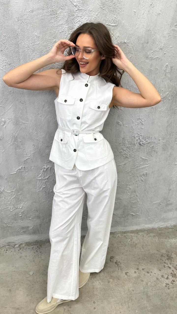 жилетка женская,жилет льняной,жилет из льна,белый жилет,жилет