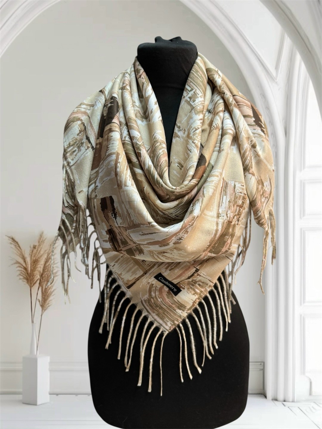 платок кашемир теплый,кашемировый платок,двусторонний кашемировый платок,платок женский кашемир,платки кашемир