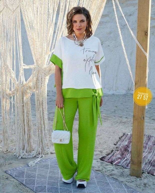 летние костюмы женские,летний брючный костюм,летние костюмы,брючный комплект,свободный брючный костюм