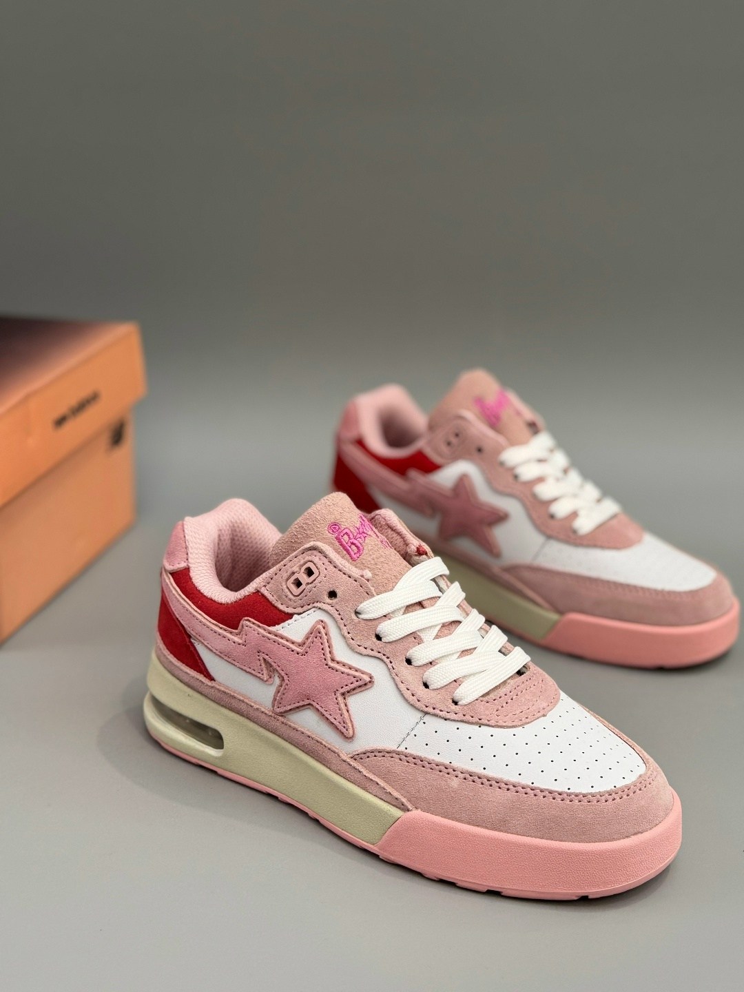 bape кроссовки,кроссовки,женские кроссовки,розовые кроссовки,кроссовки bape sta pink