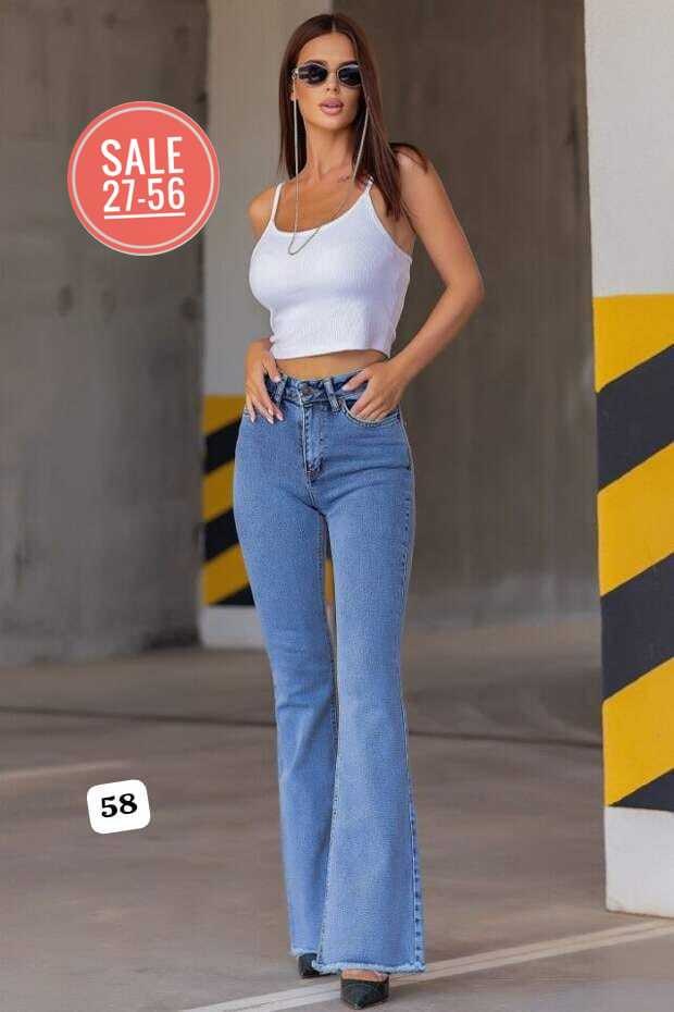джинсы клеш с высокой талией,женские джинсы клеш,джинсы клеш 2026,голубые джинсы клеш,джинсы клеш