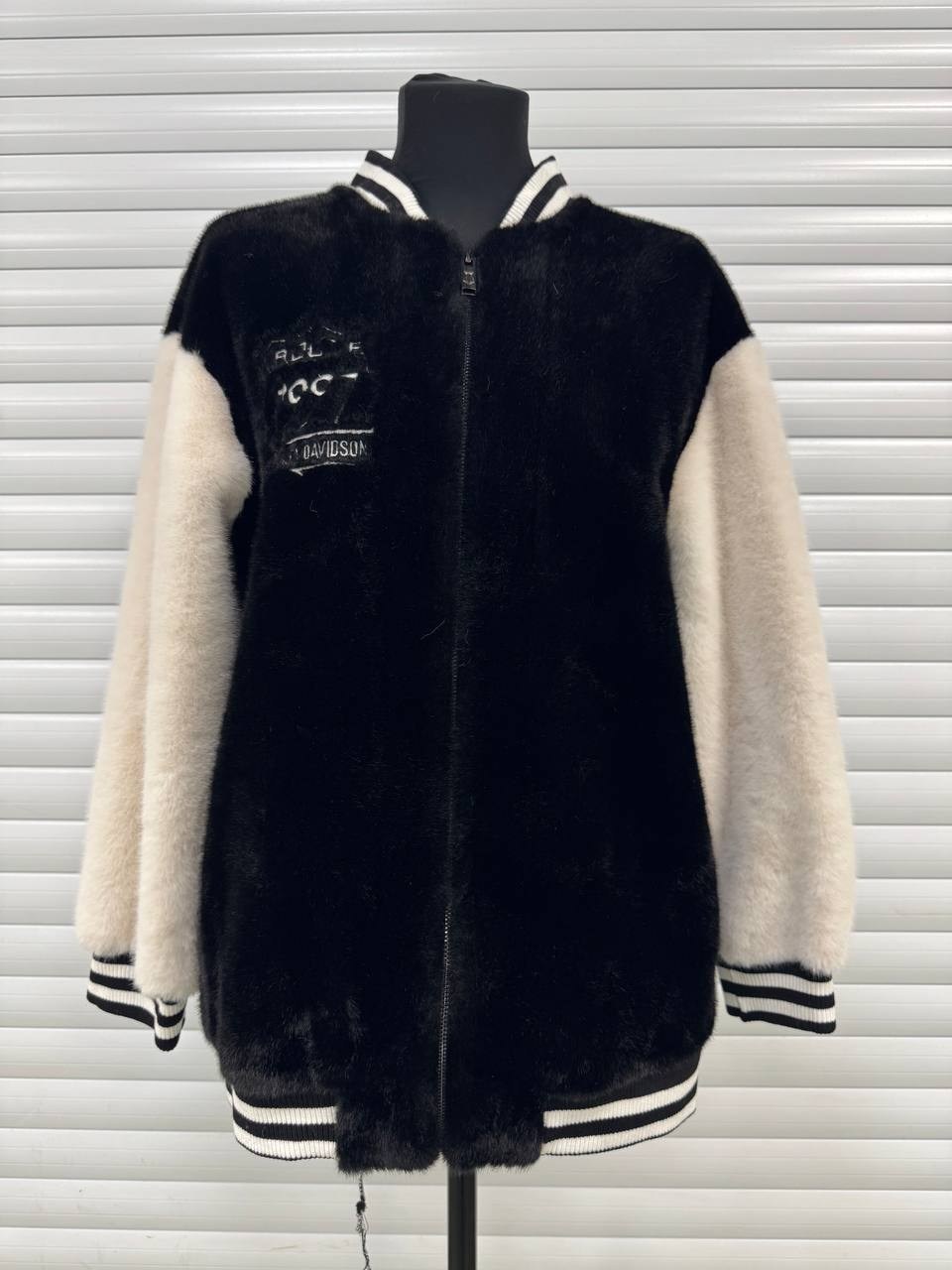 жакет женский queen kerosin college zip черный,бомбер кофта,бомбер меховой,бомбер женский,куртка-бомбер