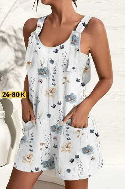 женский летний комбинезон,женские повседневные свободные комбинезоны,летние комбинезоны,женские свободные комбинезоны без рукавов,женские комбинезоны
