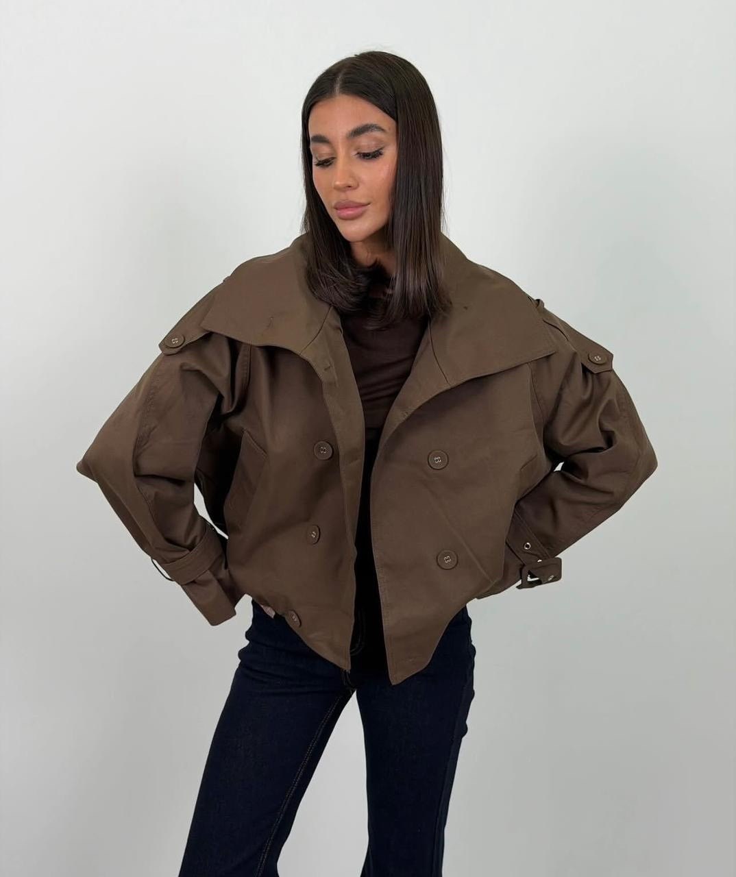 тренч куртка,бежевый тренч,тренч оверсайз,тренч короткий,тренч короткий оверсайз araya