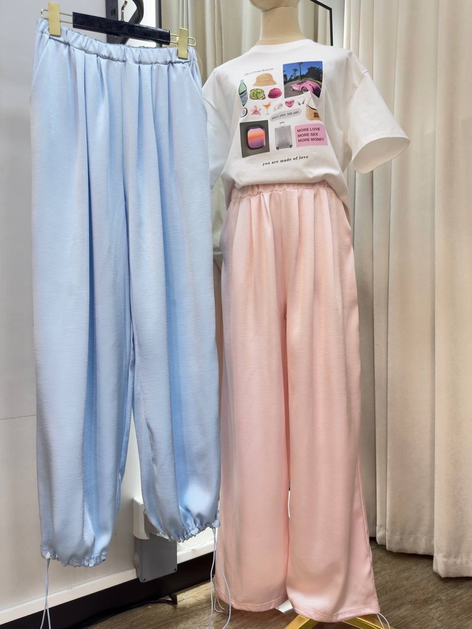 брюки свободные,брюки с широкими штанинами,свободные штаны,широкие брюки,розовые брюки