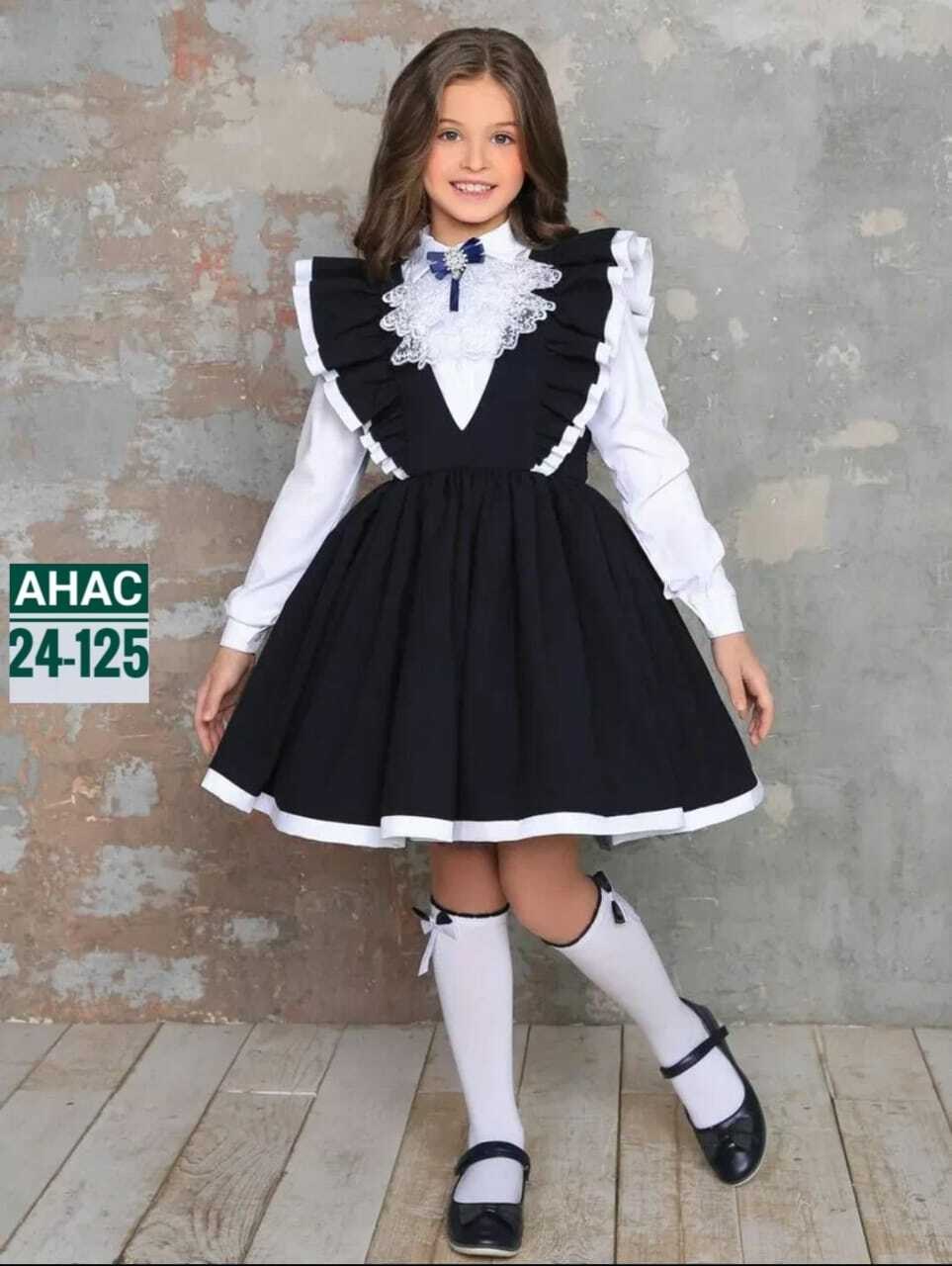 школьный сарафан с крылышками леди цвет темно синий арт 89002,сарафан нарядный школьная форма laura with love,школьный сарафан с крылышками леди темно-синий арт. 2100409,сарафан для девочек школьный н