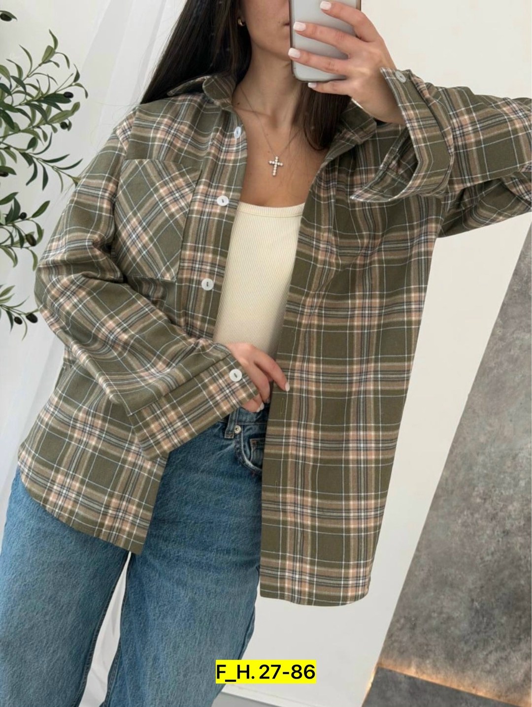 рубашка в клетку,рубашка в клетку женская,рубашка в клетку хлопковая оверсайз 4times,женская рубашка оверсайз в клетку,рубашка женская