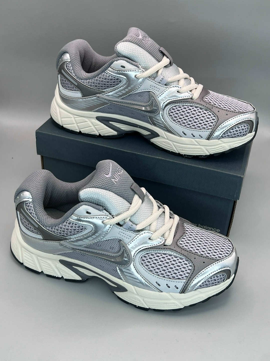 мужские белые кроссовки balenciaga track 2,кроссовки баленсиага xl,кроссовки баленсиага 3хл,кроссовки a1 chunky sneakers unisex low-top, серебряный,кроссовки