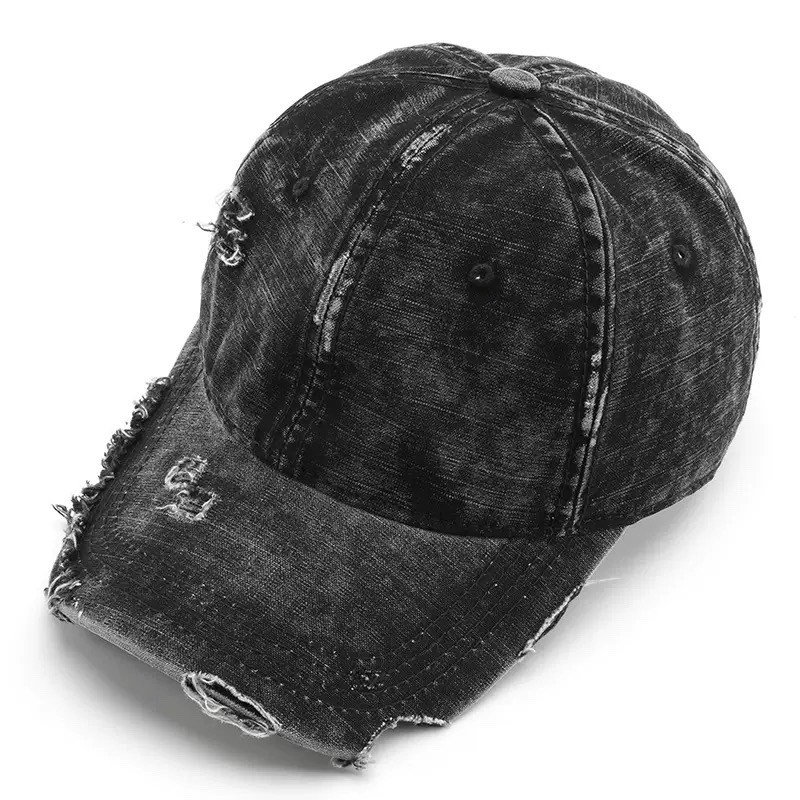 джинсовая бейсболка,бейсболка рваная,бейсболка для мужчин и женщин,кепка бейсболка,бейсболка