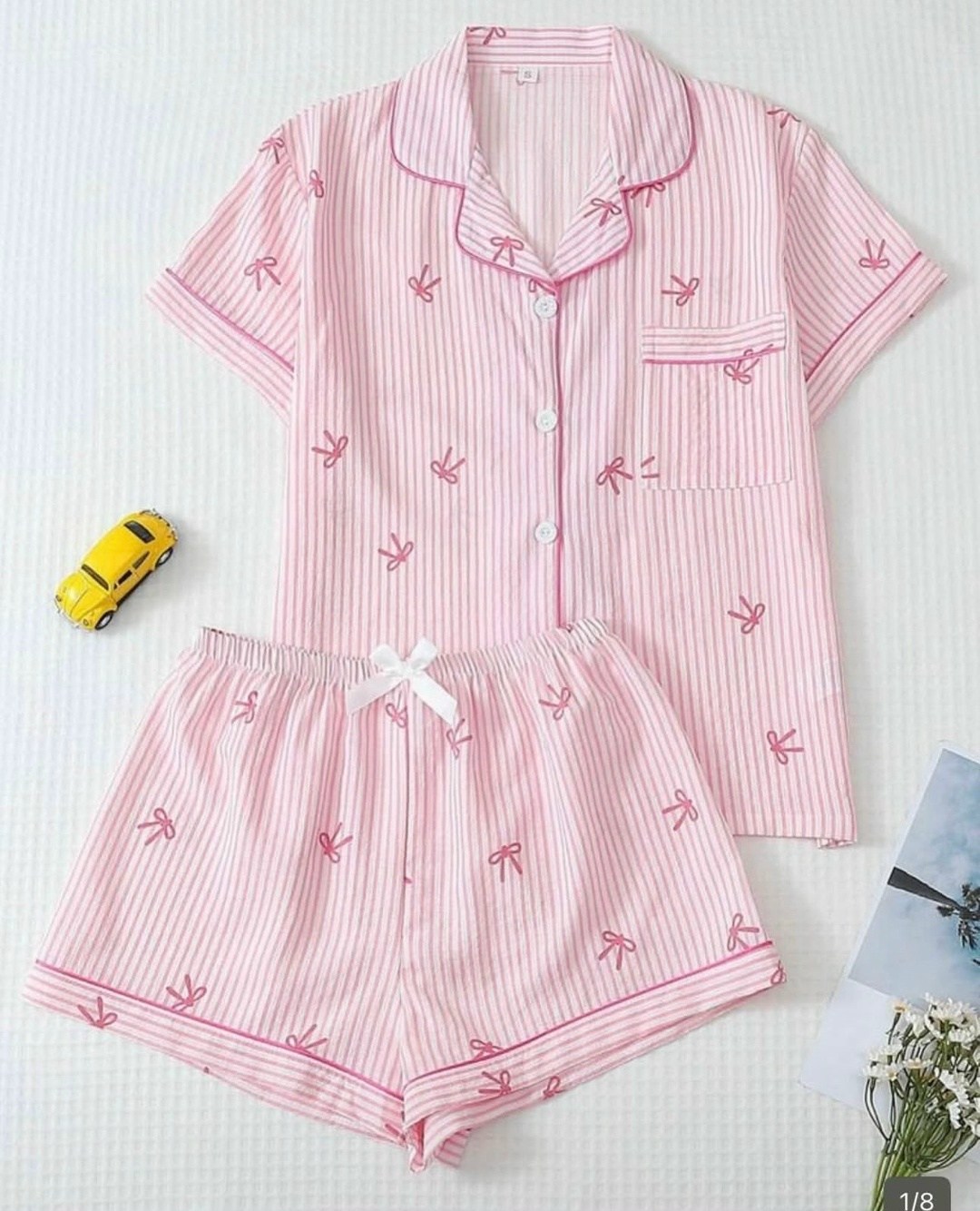 женская пижама с клубничным принтом,женские пижамные комплекты,женский пижама,пижама в корейском стиле,комплект пижама