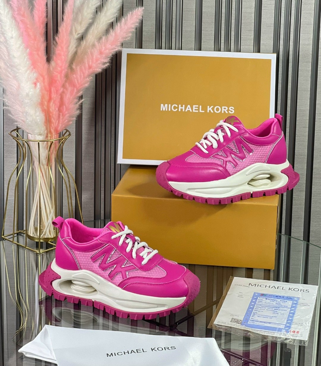 кроссовки,кроссовки michael kors,женские кроссовки,кроссовки michael kors premiumshoes 201490533,женские повседневные кроссовки michael kors