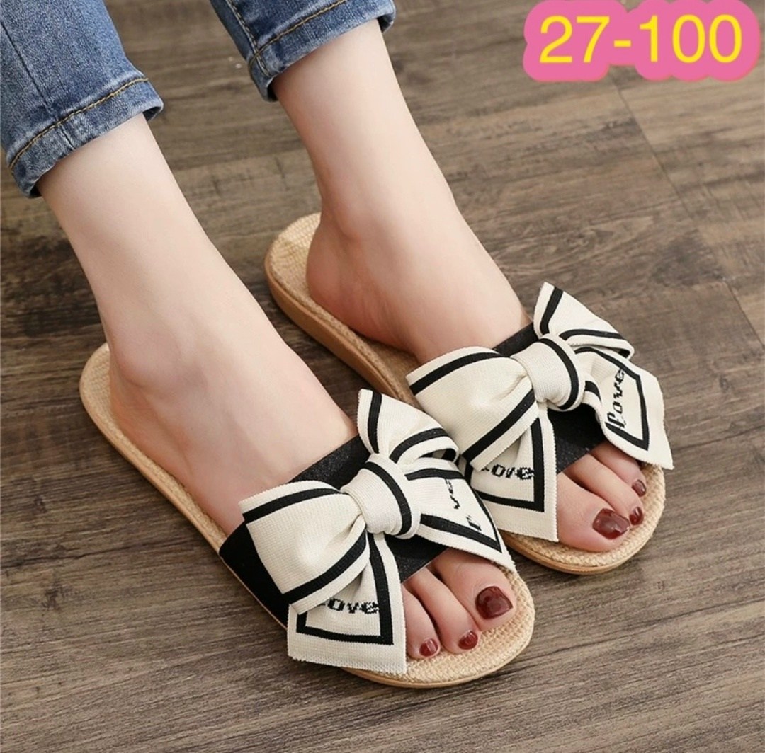 шлепанцы женские,тапочки с бантом,тапочки женские летние,женские тапочки,шлепки женские