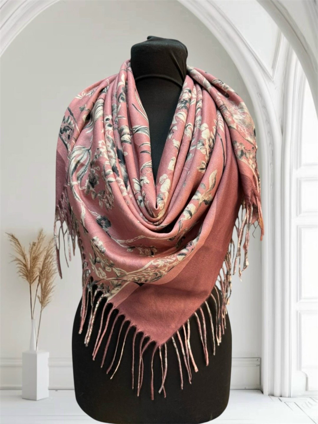 платок кашемир теплый,кашемировый платок,двусторонний кашемировый платок,платок женский кашемир,платки кашемир