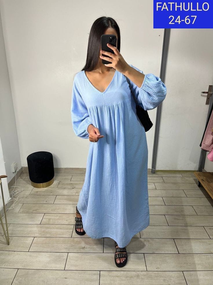 платье кэжуал,платье модное,платье женской,платья из муслина объемные,платье мода