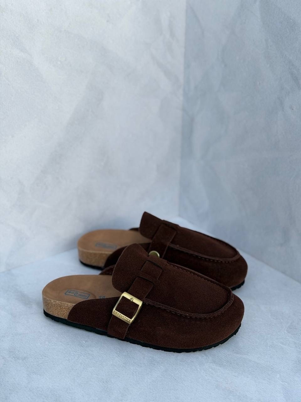 ,модные шлепанцы, женская,мюли замшевые,замшевые тапочки