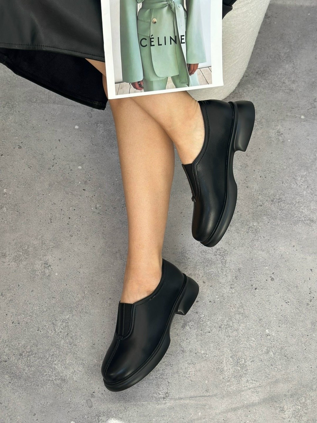 ,женские лоферы,черные лоферы женские,повседневные туфли,женская