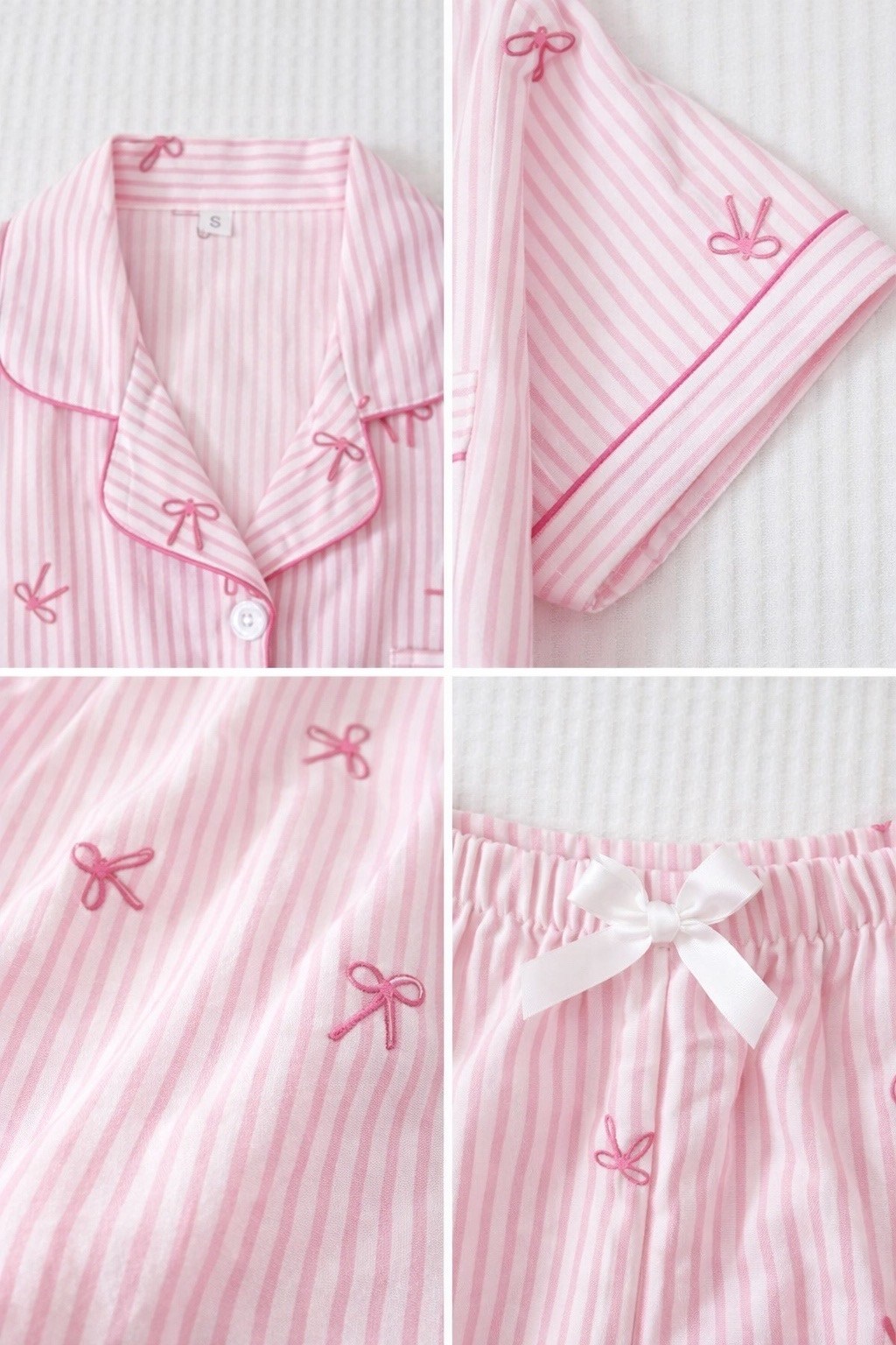 женская пижама с клубничным принтом,женские пижамные комплекты,женский пижама,пижама в корейском стиле,комплект пижама