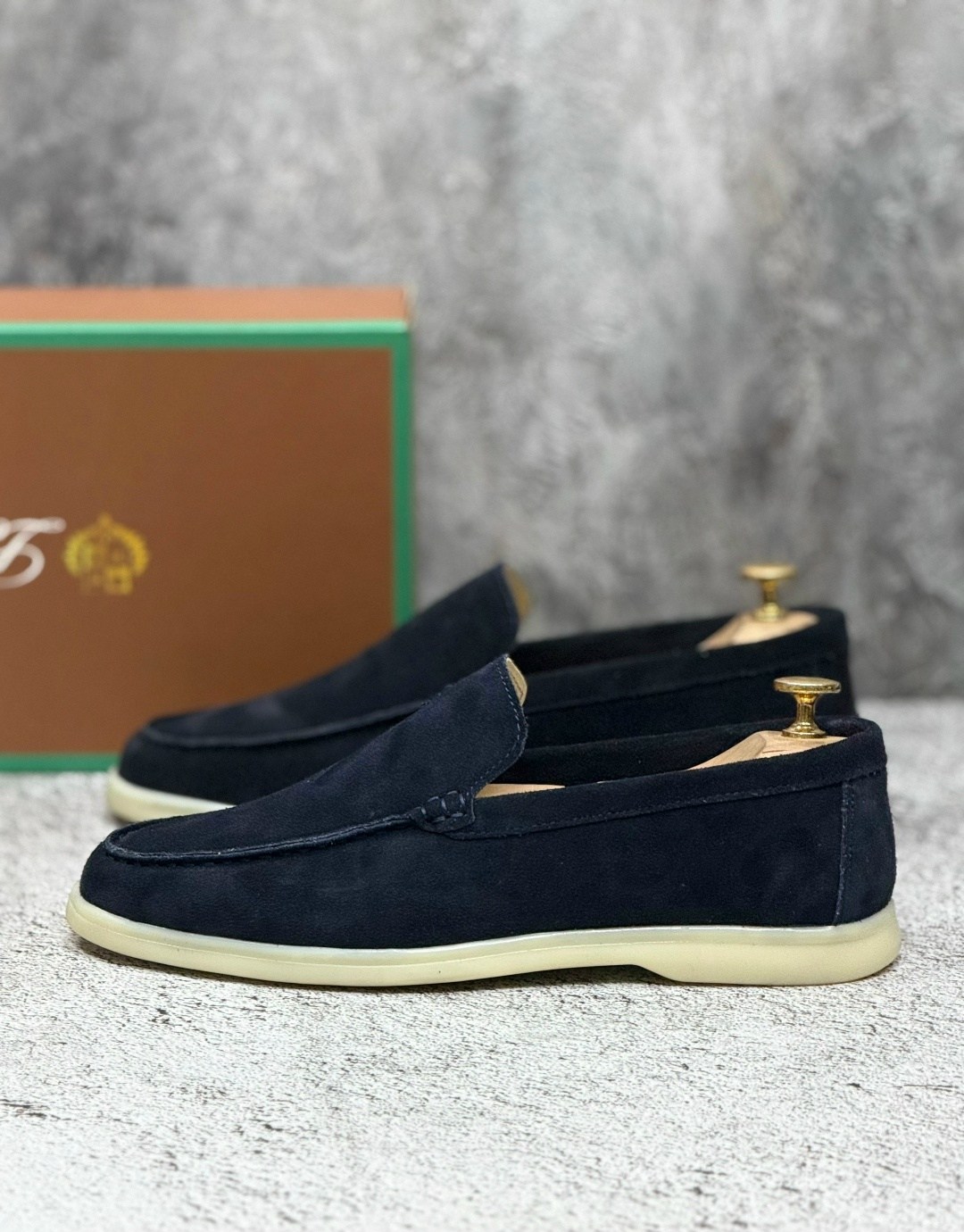 лоферы loro piana мужские,,лоферы loro piana,лоферы замшевые loro piana,лоферы лоро пиано мужские синие