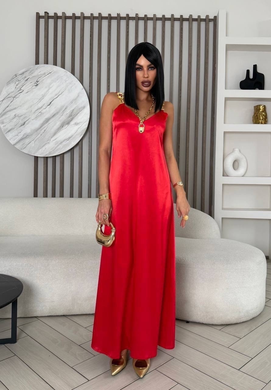 платье сарафан женский,платье женское красное,шелковое платье,шелковое платье комбинация,шелковое платье на бретельках