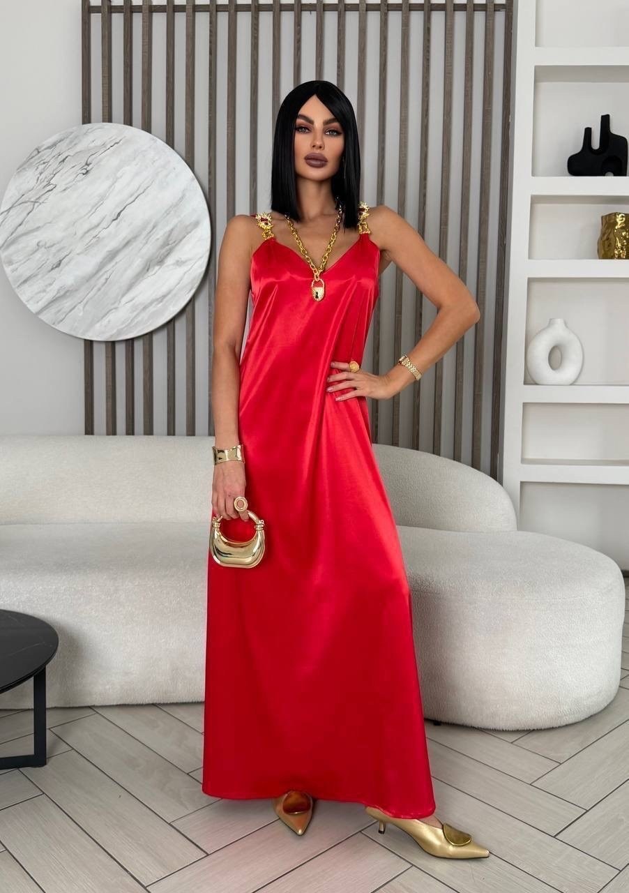 платье сарафан женский,платье женское красное,шелковое платье,шелковое платье комбинация,шелковое платье на бретельках