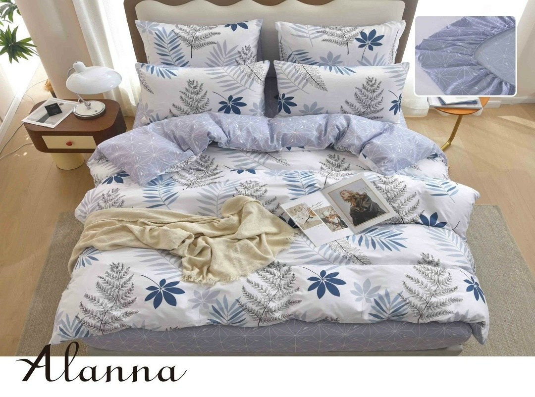 комплект постельного белья alanna,комплект постельного белья евро alanna,комплект постельного белья,комплект постельное белье евро сатин,комплект постельного белья alanna двуспальный