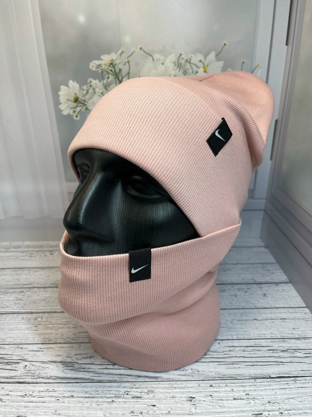 комплект мужская шапка и снуд,шапка со снудом мужская,шапка со снудом демисезонная,шапка бини nike со снудом комплект зимняя осенняя,шапка и снуд зимняя бини демисезон комплект nike