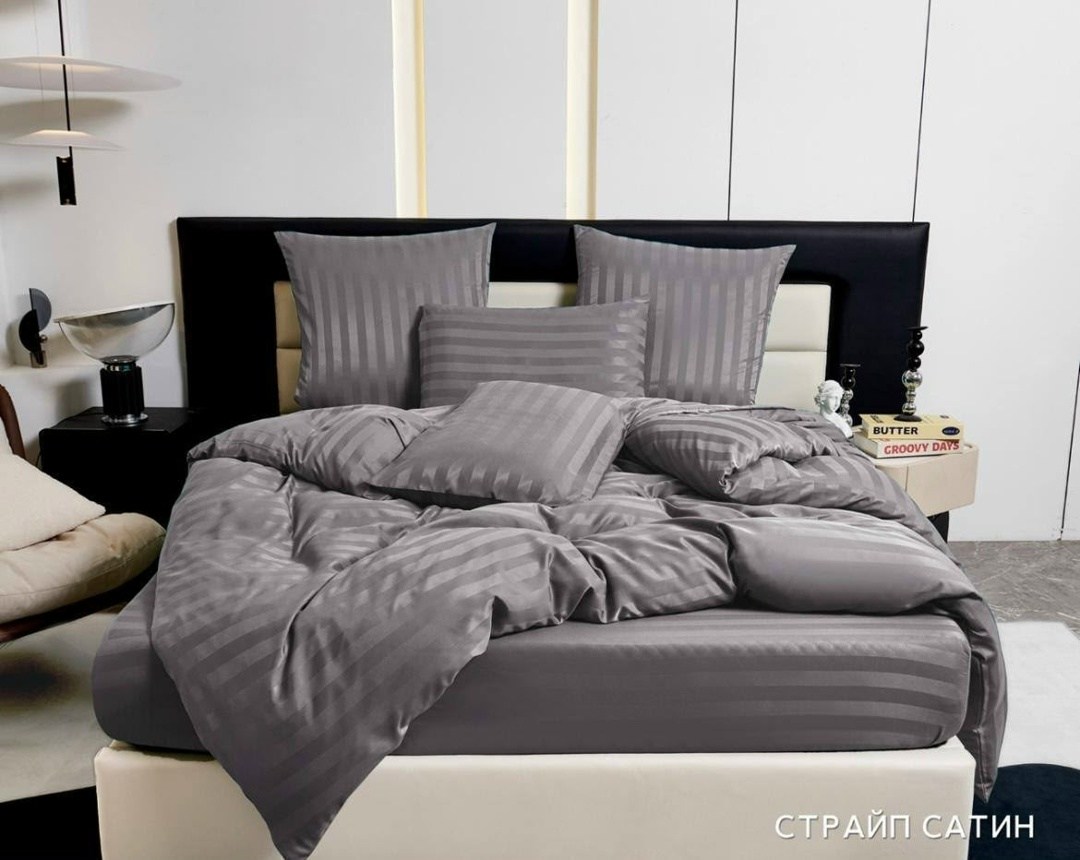 комплект постельного белья страйп сатин,постельное бельё страйп сатин,комплекты постельного белья сатин-страйп евро,сатин страйп,постельное белье страйп сатин евро