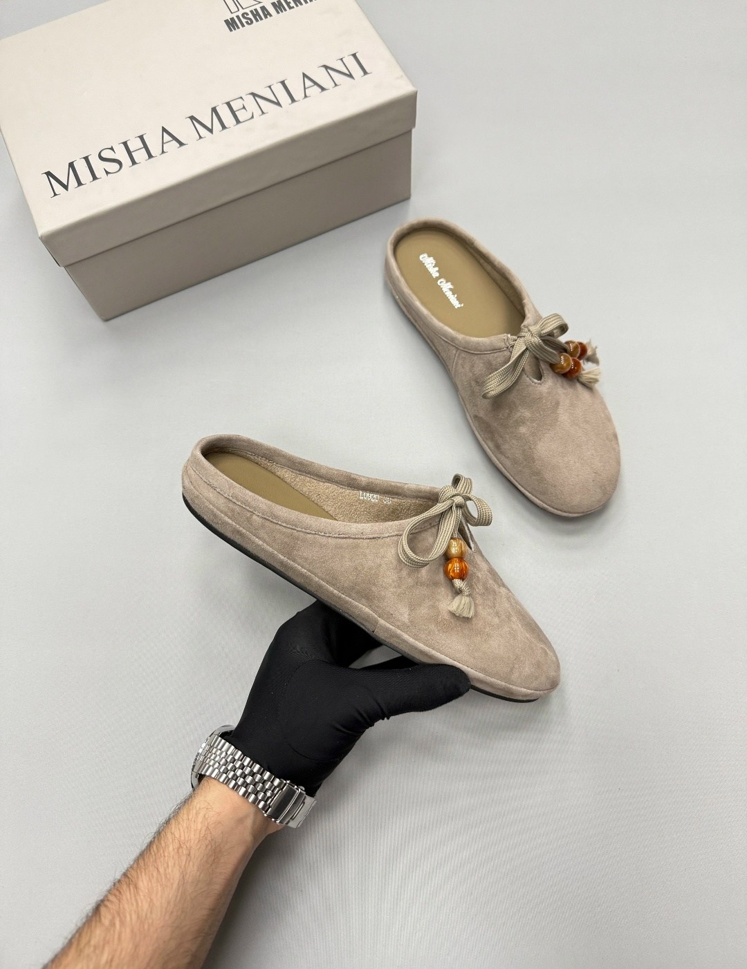 ,мюли женские,женские шлепанцы, женская,мюли замшевые