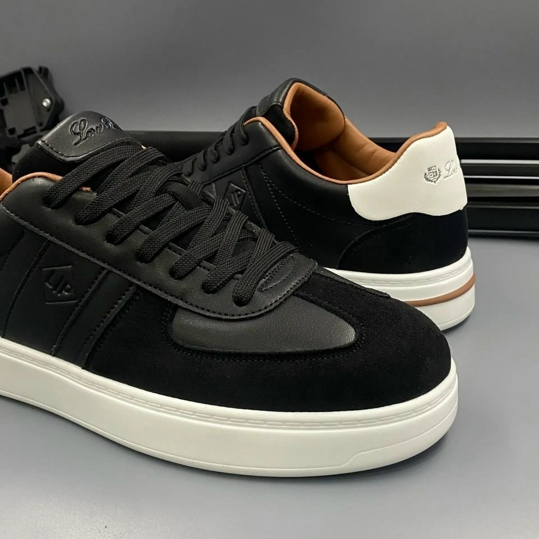 мужские кеды,кроссовки beverly hills sneakers black monogram with caramel top louis vuitton,кроссовка мужской,,мужские кожаные кеды