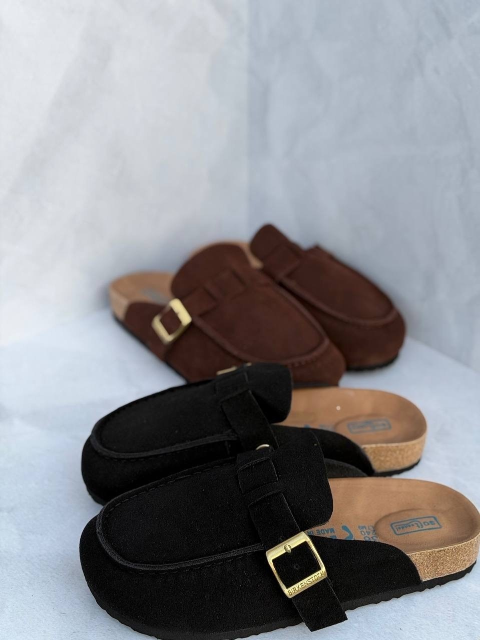 ,модные шлепанцы, женская,мюли замшевые,замшевые тапочки