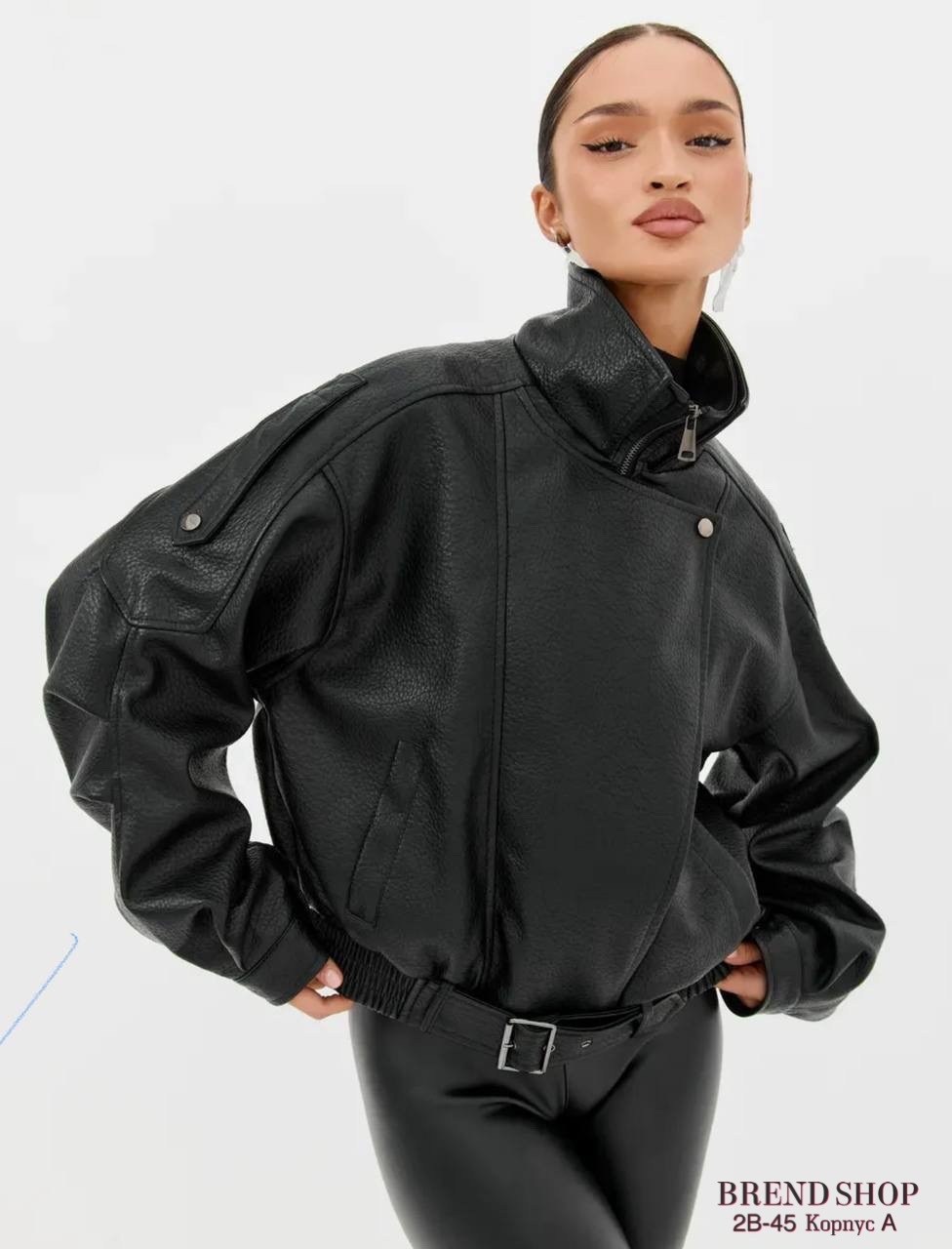 женская кожаная куртка,кожаная куртка,кожаная куртка женская nobrand ad166 черная 46-48 ru,косуха куртка кожаная,куртка бомбер