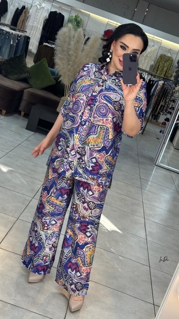 костюм брючный больших размеров rich mevi,костюм повседневный,летние костюмы,женский брючный костюм,женский брючный костюм двойка