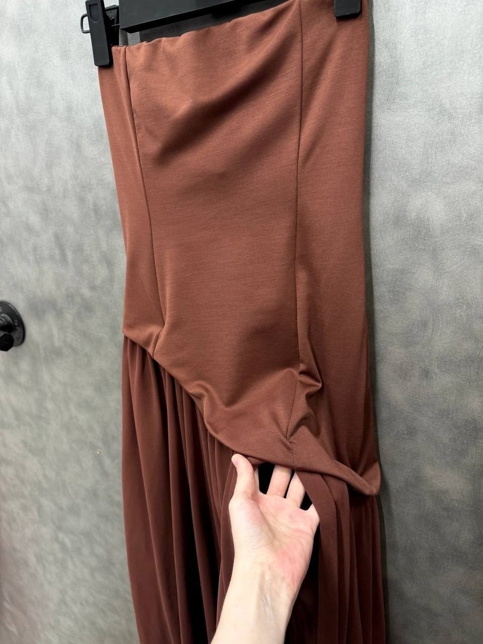 платье с высоким разрезом,elegant strapless bodycon high slit scarf party club evening dress,элегантное длинное платье,длинное платье с разрезом,длинное платье