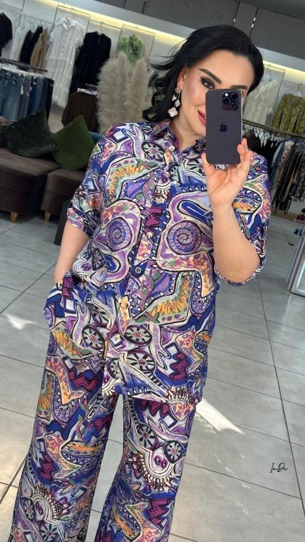 костюм брючный больших размеров rich mevi,костюм повседневный,летние костюмы,женский брючный костюм,женский брючный костюм двойка