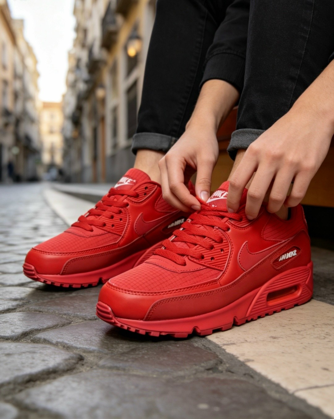 кроссовки nike air max 90,nike air max,кроссовки красные,nike air max 90 essential,кроссовки