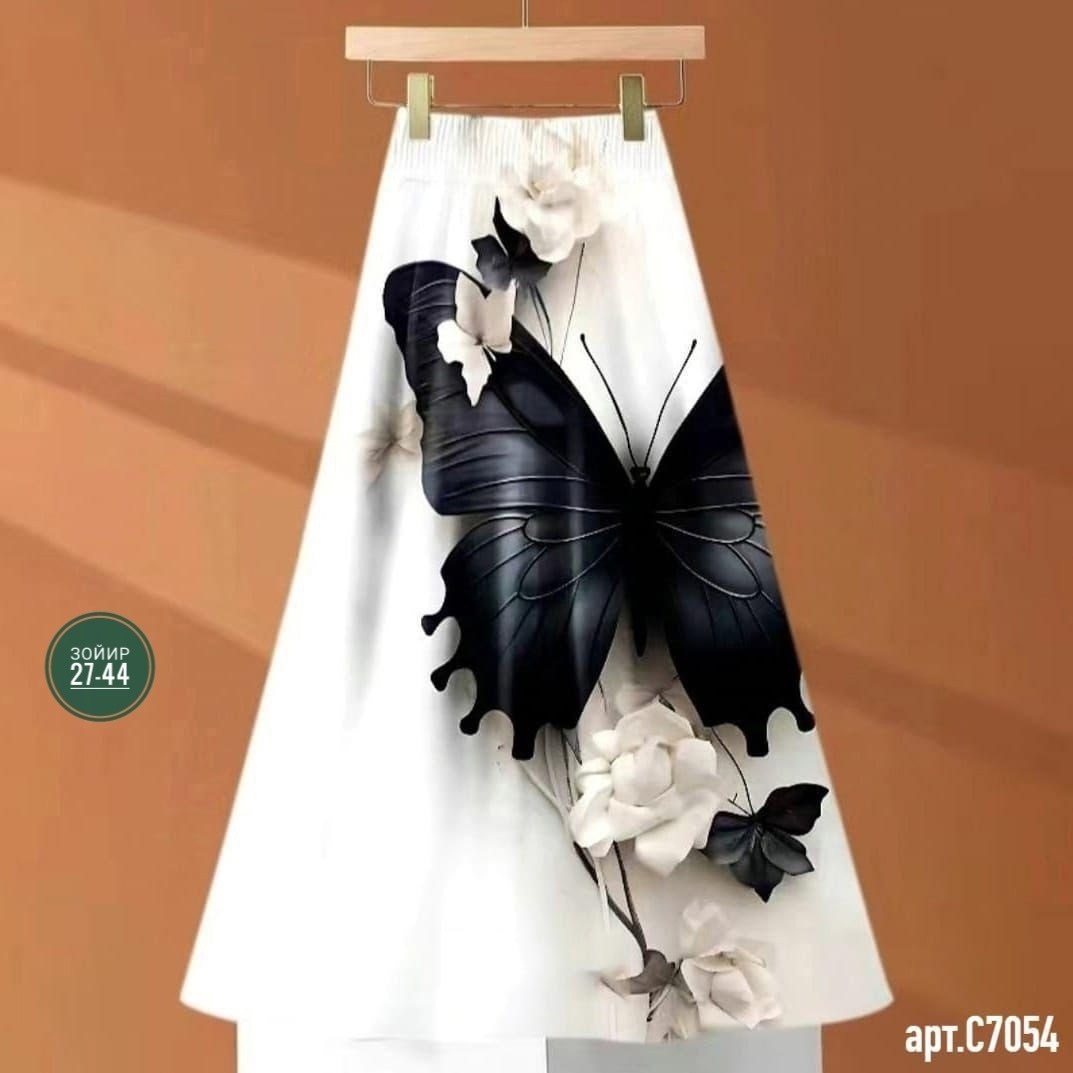юбка с принтом,юбка с рисунком,женская юбка с принтом,юбка с вышивкой,юбка средней длины