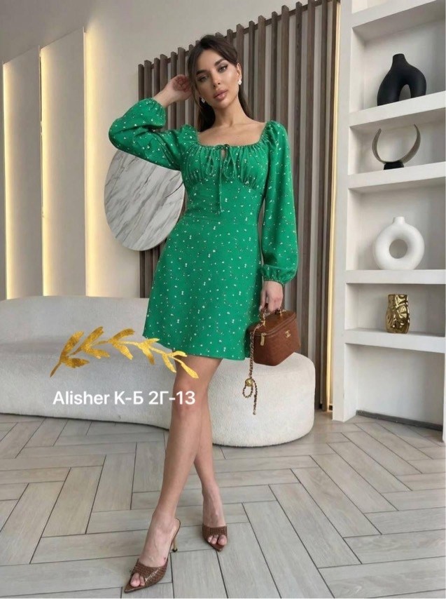 женское платье,платье,стильное платье,платье летнее,платье женское зеленое