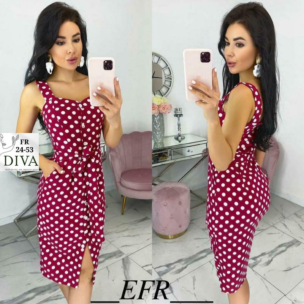 платье в горошек,платье летнее,платье женское в горошек ,малиновое платье в горошек,летние сарафаны