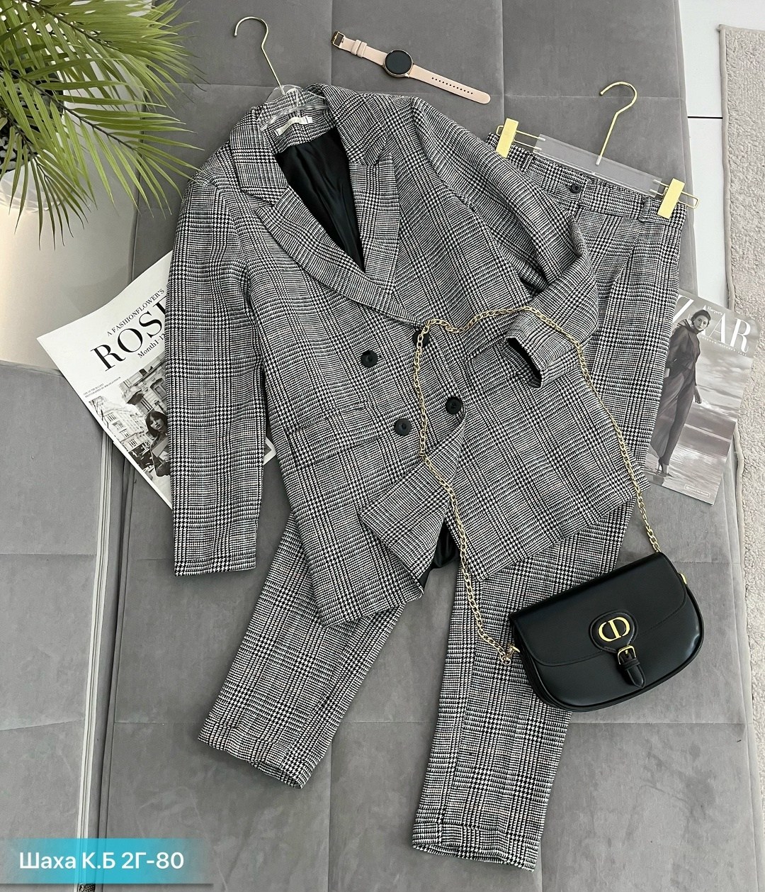 женский костюм,брючные костюмы женские,повседневный костюм,брючный костюм женский в клетку,женский костюм двойка